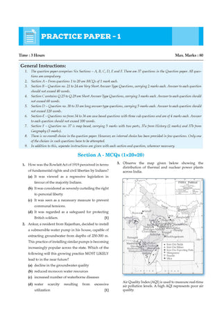 CBSE & NCERT One for All Class 10 | Social Science | Based on Latest Syllabus (April 2026) |NCERT & Competency-based questions| For 2027 Exam | With Oswaal AI