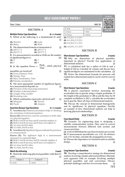 CBSE Class 11 Physics Question Bank | Chapter & Topic-wise Solved Papers (2017-2026) | Based on Latest Syllabus (April 2026) | Includes 2026 Papers | For 2027 Exam