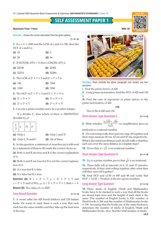 CBSE Class 10 Mathematics (Standard) Question Bank | Chapter & Topic-wise Solved Papers (2017-2026) | Based on Latest Syllabus (April 2026) | Includes 2026 Papers | | For 2027 Exam