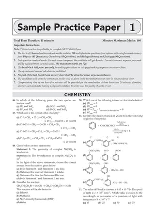 NEET 39 Years’ Chapter-wise & Topic-wise Question Bank-Chemistry (1988-2026) |3rd May 2026 Paper Fully Solved | With Revision Notes, Mind Maps & Mnemonics | Oswaal AI
