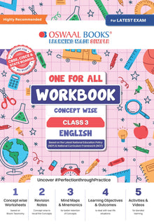 One For All Workbook Concept Wise Class-3 English (For Latest Exam)