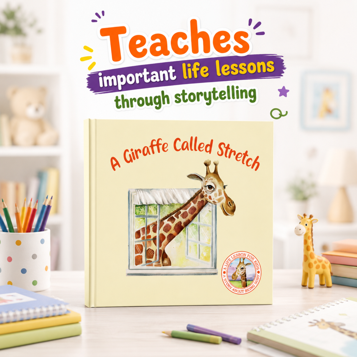 Austin Macauley, Lil legends, A Life Lessons for Kids, A Giraffe Called Stretch