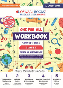 One For All Workbook Concept Wise Class-2 General Knowledge (For Latest Exam)