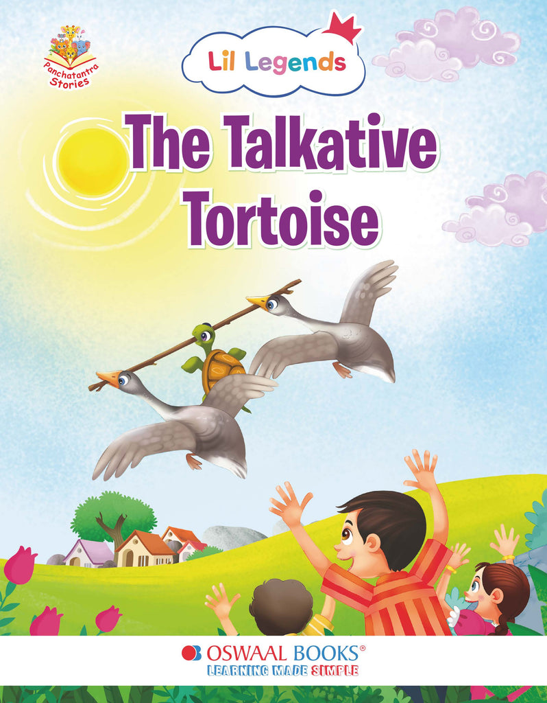 Short Illustrated Panchtantra Stories for Kids 2+ | The Talkative Tortoise | Lil Legends by Oswaal Books