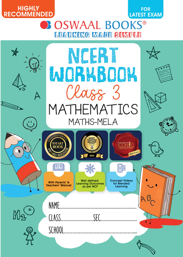 NCERT Workbook Mathematics (Mela) Class 3 (For Latest Exam)