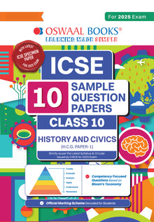 ICSE | 10 Sample Question Papers | Class 10 | History & Civics (For 2025 Exam)