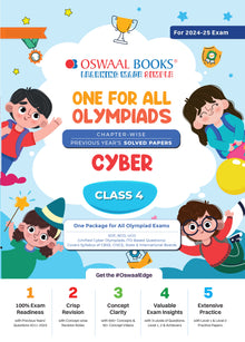 One For All Olympiad Class 4 Cyber | Previous Years Solved Papers | For 2024-25 Exam