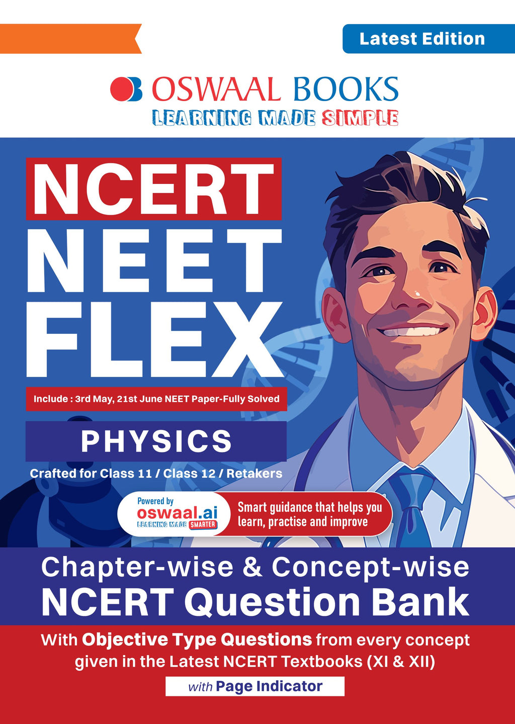 Cover of NCERT NEET FLEX Physics by Oswaal Books