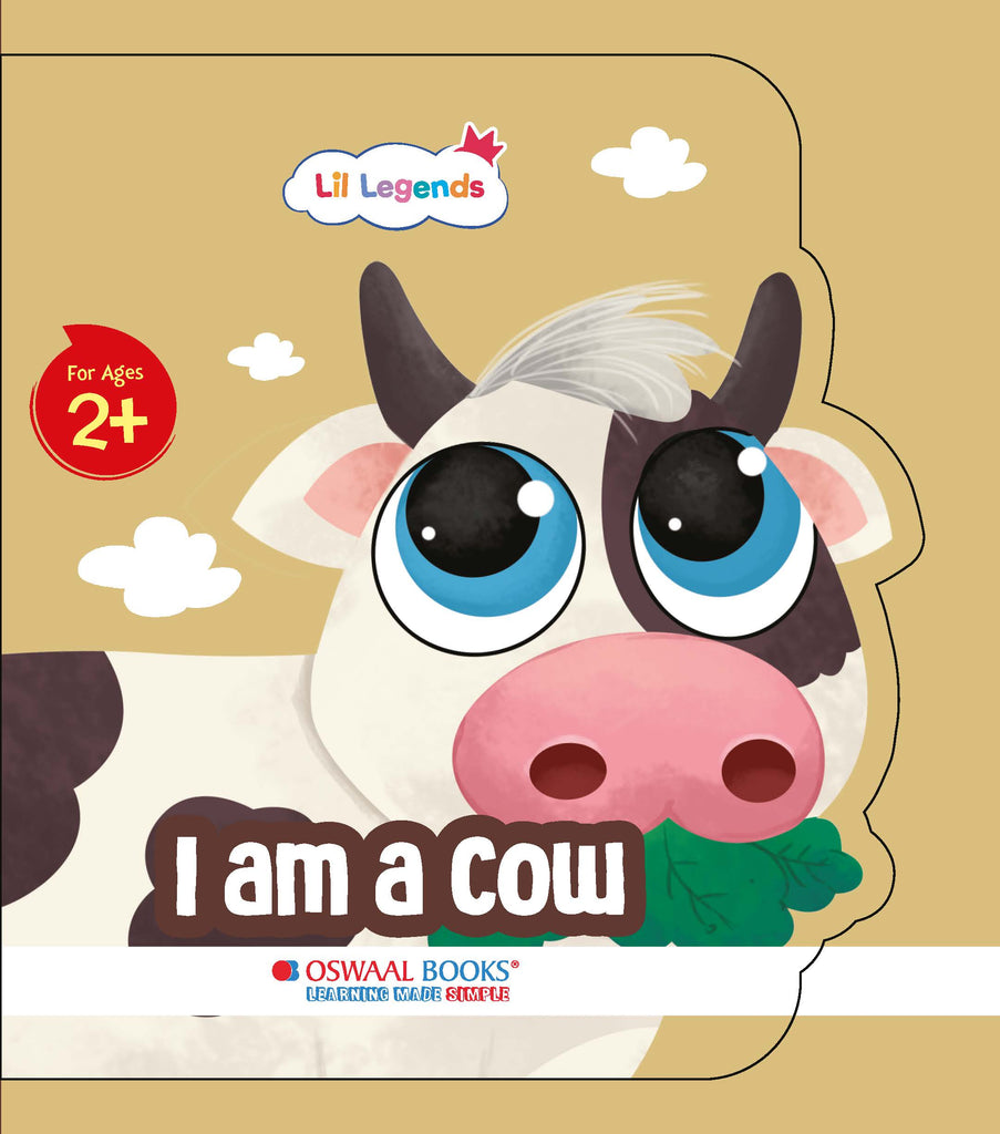 Lil Legends Shaped Board Books: Pet Animals: Cow