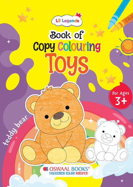 Lil Legends: Book of Copy Colouring, Toys