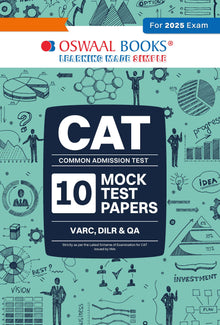 CAT (COMMON ADMISSION TEST) | 10 Mock Test Papers | For 2025 Exam