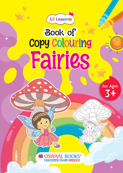 Lil Legends: Book of Copy Colouring, Fairies