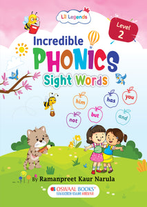 Lil Legends Incredible Phonics Level 2 Sight Words