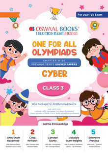 One For All Olympiad Class 3 Cyber | Previous Years Solved Papers | For 2024-25 Exam