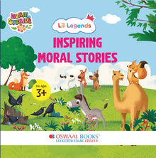 Lil Legends Inspiring Moral Stories Book (Illustrated) for Kids | Popular, Evergreen, Educational, English, Short, Bedtime 5 Stories for Children (3+ Age)