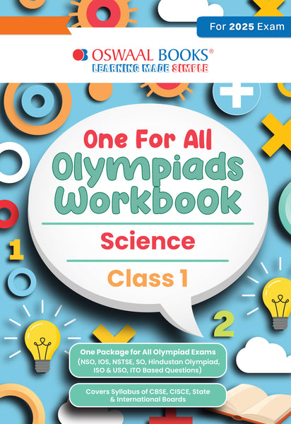 One for All Olympiads Workbook Class 1 Science For 2025 Exam