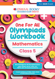 One for All Olympiads Workbook Class 5 Mathematics For 2025 Exam