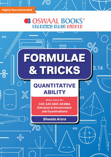 Formulae & Tricks Quantitative Ability Book For CAT | XAT | MAT | Entrance & Government Job (MBA Exam) by Shweta Arora Paperback – 8 June 2024