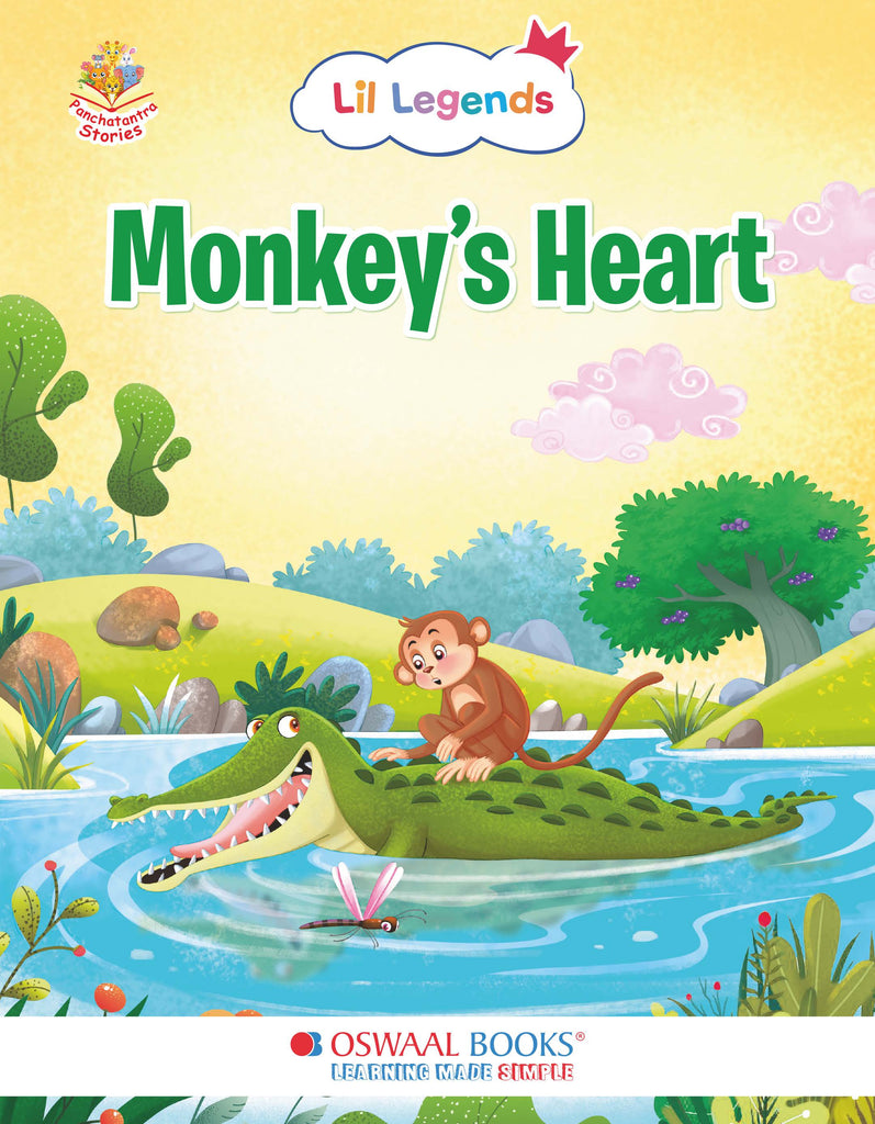 Short Illustrated Panchtantra Stories for Kids 2+ | The Monkey’s Heart | Lil Legends by Oswaal Books