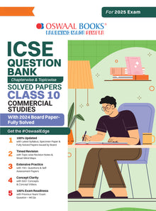 ICSE Question Bank Chapter-wise Topic-wise Class 10 Commercial Studies | For 2025 Board Exams