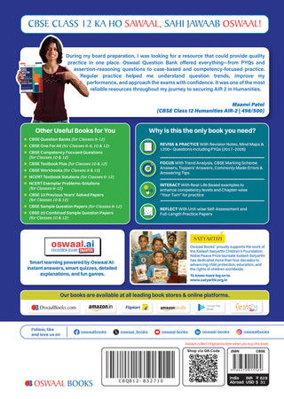 CBSE Class 12 History Question Bank | Chapter & Topic-wise Solved Papers (2017-2026) | Based on Latest Syllabus (April 2026) | Includes 2026 Papers | | For 2027 Exam