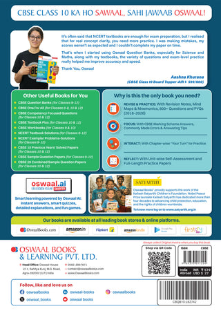 CBSE Class 10 Information Technology Question Bank | Chapter & Topic-wise Solved Papers (2017-2026) | Based on Latest Syllabus (April 2026) | Includes 2026 Papers | For 2027 Exam