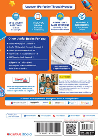 One For All Workbook Class 7 Social Science Part-1 | NCERT & CBSE | Latest Exploring Society: India and Beyond | NCF Compliant | Competency-Based Assessment, Concept Building & Map Practice