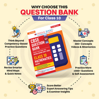 CBSE Class 10 Mathematics Basic Question Bank | Chapter & Topic-wise Solved Papers (2017-2026) | Based on Latest Syllabus (April 2026) | Includes 2026 Papers | For 2027 Exam
