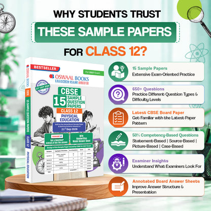 Oswaal CBSE 15 Sample Question Papers Class 12 Board Exam Computer Science 2026-27 based on latest CBSE SQP dated (21 Sep 2026) | New Questions Typologies With Oswaal AI