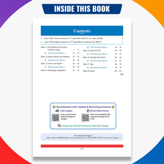 CBSE Class 9 Physical Education and Well-being Question Bank Chapter-wise & Topic-wise | Based on NCERT Textbook | Includes Summary, Competency-Based Question, Self-Assessment & Practice Papers