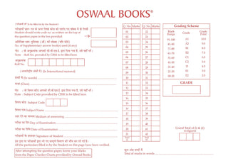 CBSE Class 10 Exam Practice Answer Booklet (Pack of 5) | Official Horizontal Format, 22x27.5 cm | 34 Single Line Ruled Pages | Ideal for Class 10 Board Exams & Pre-Boards Preparation