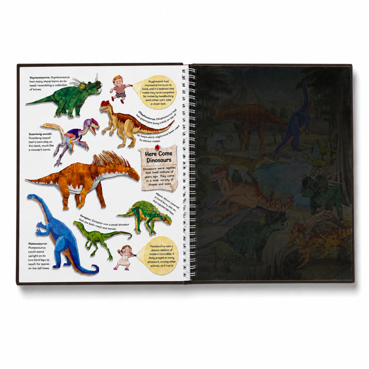 Lil Legends Magic Flashlight Big Discoveries Dinosaur World for Kids | Interactive Hidden Picture Book with Reveal Card | Interesting Facts | Activity Book for Toddlers | For Age 3+