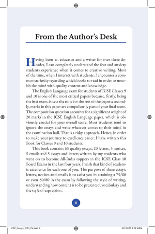 ICSE Class 9 & 10 Write English Right(Compositions, Letters, Notices & Emails Writing Made Easy) +  Grammatically Yours (The Best English Grammar Book for Classes 9-12 ICSE & ISC ) (Set of 2 Books) With Sudhir Sir for 2026 Exams.