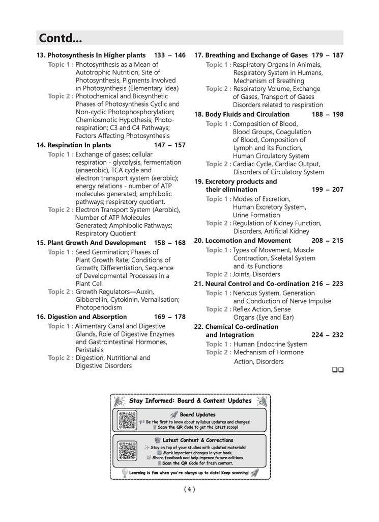 NCERT Exemplar (Problems - Solutions) Class 11 Biology Book For Latest Exam