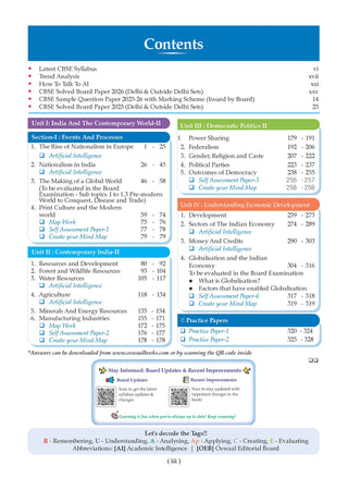 CBSE Question Bank for Class 10 Social Science| Chapter-wise and Topic-wise: Solved Papers (2017-2026) | Includes 2026 Papers- fully solved | With Mind Maps & Revision Notes For 2027 Exam