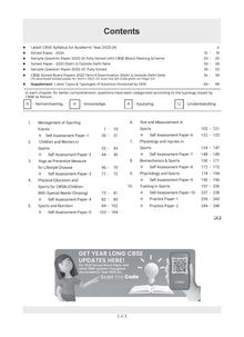 CBSE Question Bank Chapterwise and Topicwise SOLVED PAPERS Class 12 Physical Education For Exam 2026