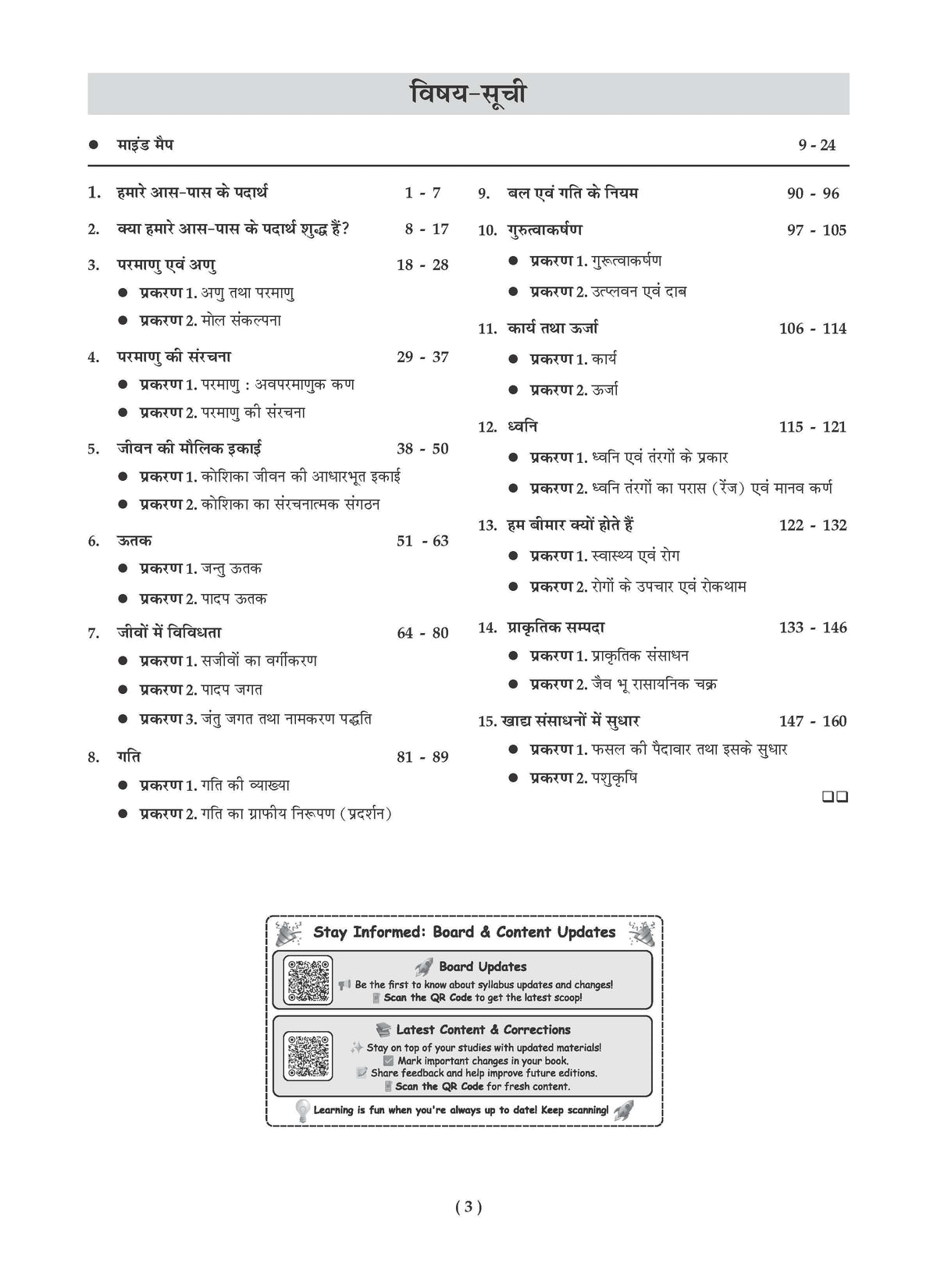 NCERT Chapterwise & Topicwise Exemplar Problems - Solutions Class 9 Vigyan - Oswaal Books