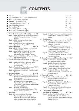 NEET 39 Years’ Chapter-wise & Topic-wise Question Bank-Chemistry (1988-2026) |3rd May 2026 Paper Fully Solved | With Revision Notes, Mind Maps & Mnemonics | Oswaal AI
