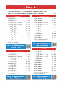 ICSE 10 Previous Years' Solved papers yearwise 2015-2025, Class-10, Physics, Chemistry, Mathematics, Biology, History and Civics, Geography, Hindi, English 1, English 2 (2026 Exam)