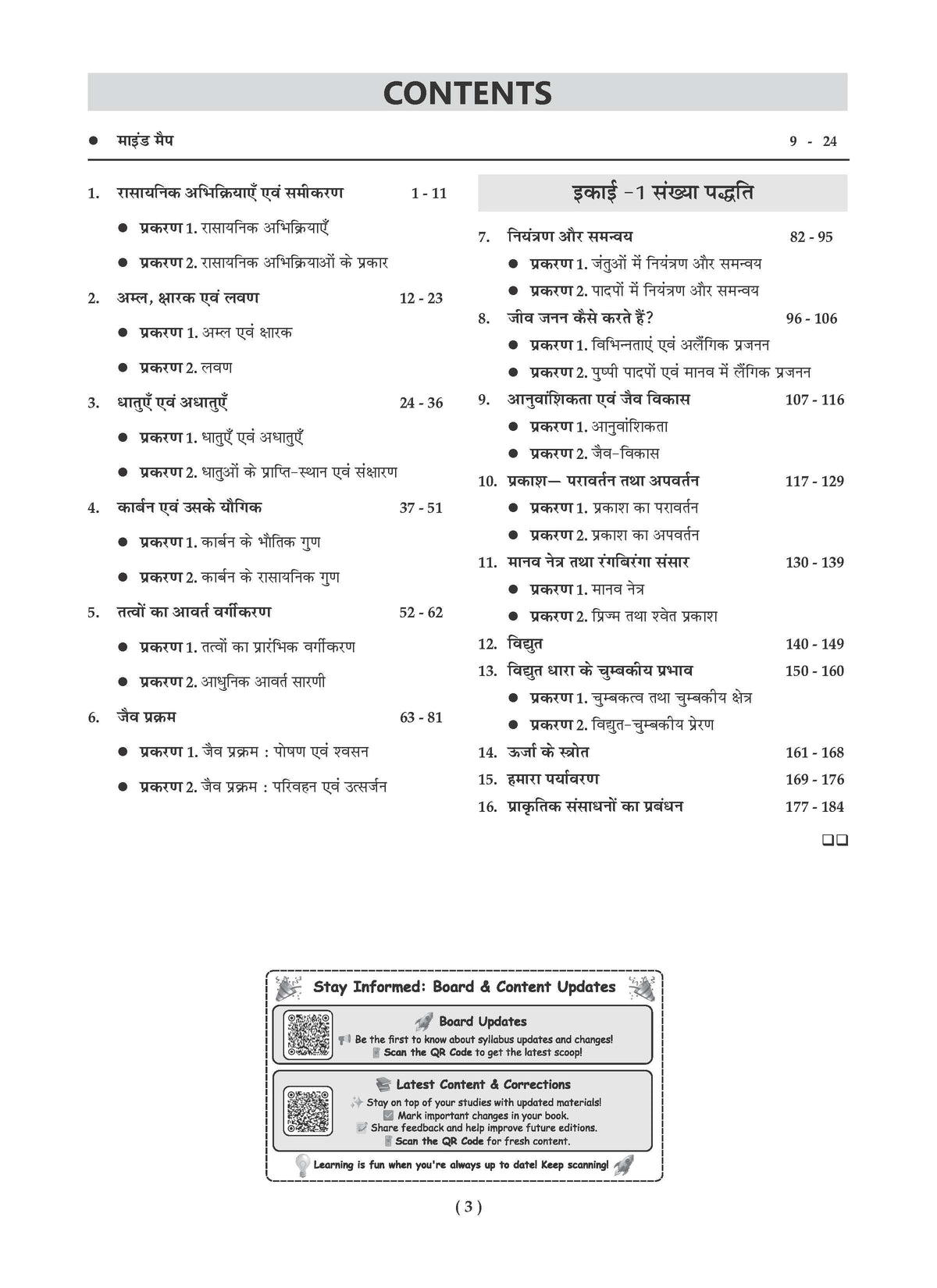 NCERT Chapterwise & Topicwise Exemplar Problems - Solutions Class 10 Vigyan - Oswaal Books