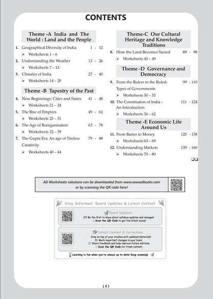 Oswaal One For All Workbook Class 7 Social Science Part-1 | NCERT & CBSE | Latest Exploring Society: India and Beyond | NCF Compliant | Competency-Based Assessment, Concept Building & Map Practice
