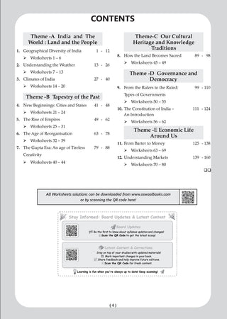 One For All Workbook Class 7 Social Science Part-1 | NCERT & CBSE | Latest Exploring Society: India and Beyond | NCF Compliant | Competency-Based Assessment, Concept Building & Map Practice