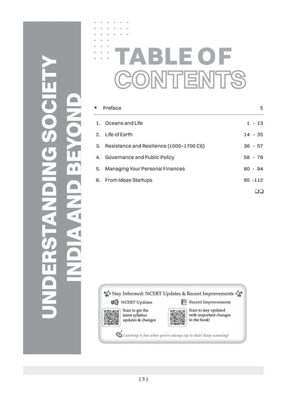 Oswaal CBSE NCERT Class 9 Textbook Solutions Social Science-2 (Understanding Society India and Beyond) (Latest NCERT) | Revision Notes, Mind Maps, Solved Intext & Exercise Questions | Oswaal AI