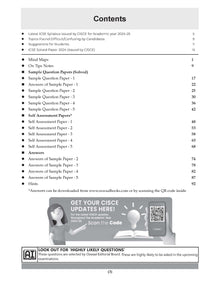 ICSE | 10 Sample Question Papers | Class 10 | Computer Application (For 2025 Exam)