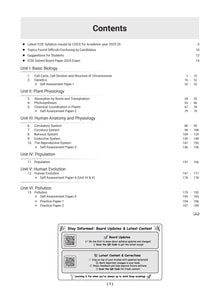 ICSE Question Bank Chapterwise & Topicwise Solved Papers Class 10 Biology For 2026 Exam