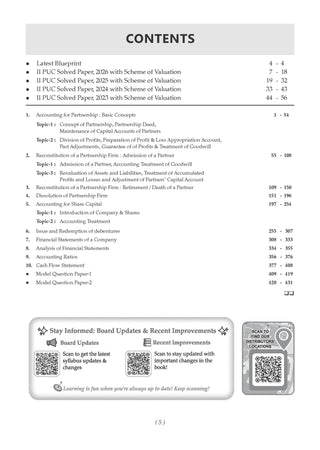 Karnataka II PUC Chapter-wise & Topic-wise Question Bank Class 12 Accountancy | 1550+ Questions, Revision Notes, Mind Maps, Mnemonics, Solved PYQs (2026–2017) | 2027 Board Exam | oswaal.ai
