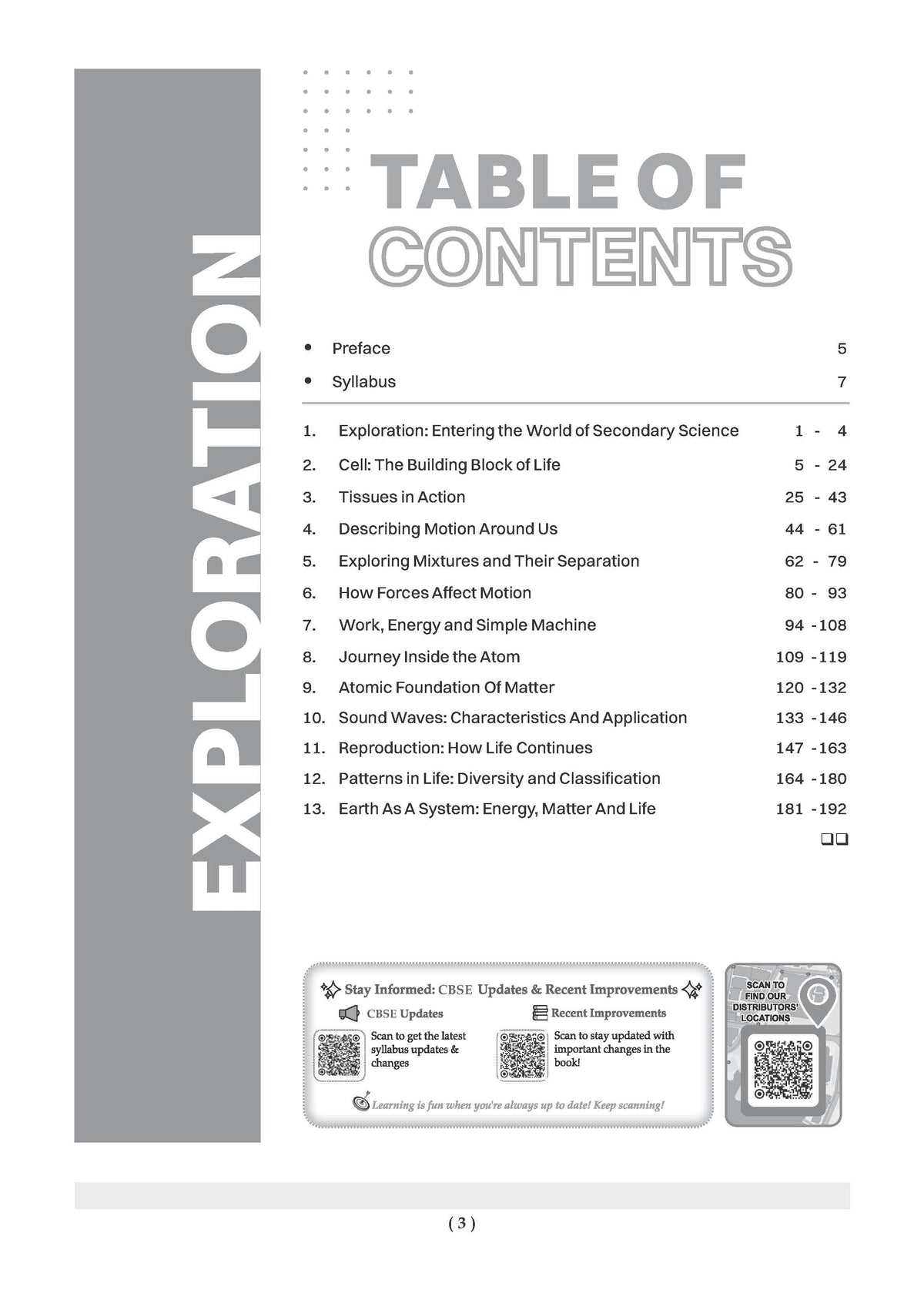 CBSE NCERT Class 9 Science - Exploration Textbook and Textbook Solutions Supplement (Set of 2 Books) (Latest NCERT) | Revision Notes & Exercise Questions