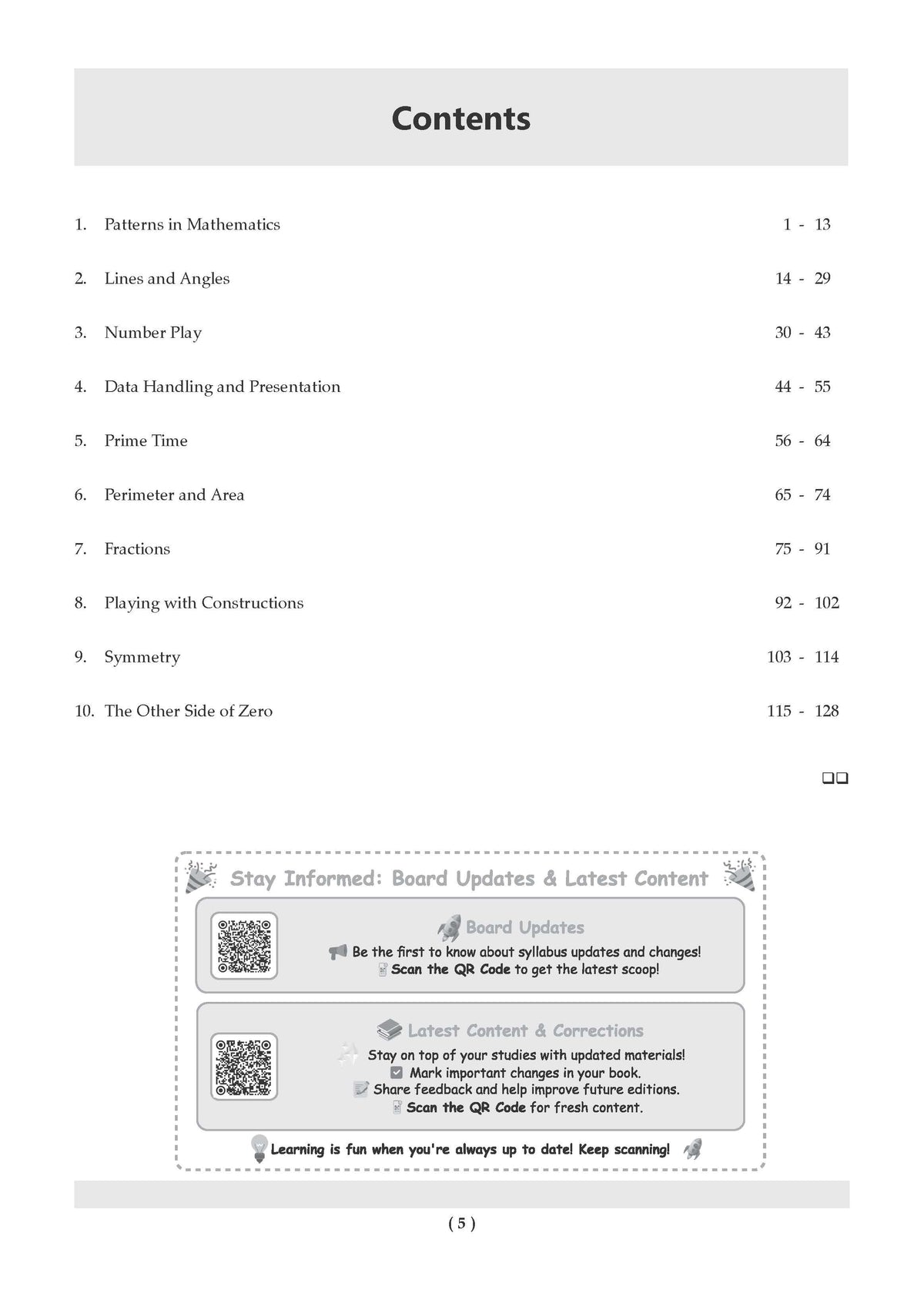 NCERT Textbook Solutions Class-6 Mathematics (Ganita Prakash) - Oswaal Books