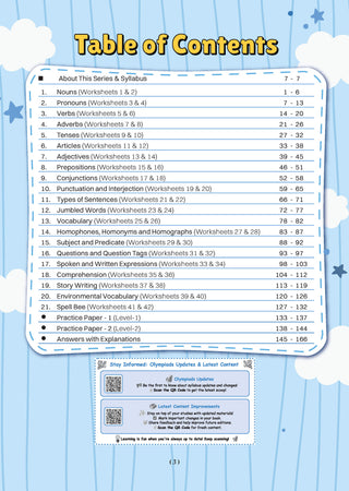 One For All Olympiads Workbook Class 4 English | Questions for SOF IEO & Other Olympiad Exams 2026 | With Sample Practice Papers & Oswaal.AI