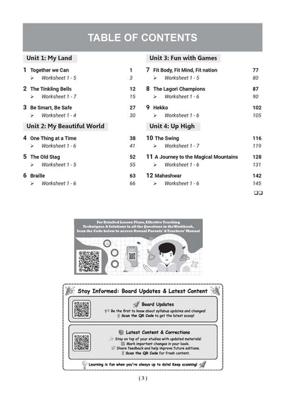 NCERT English Santoor Textbook and Workbook For Class 4 | Updated NCERT Pattern | Includes Mind Maps & Revision notes | With Parents & Teachers Manual (Set of 2 books) - Oswaal Books